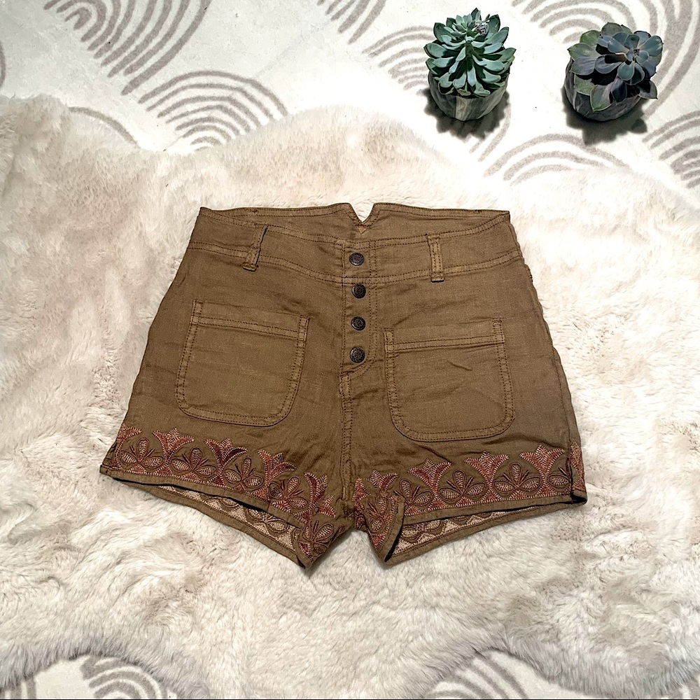 FP Embroidered Shorts